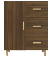 Sideboard Braun Eichen-Optik 69,5x34x90 cm Holzwerkstoff