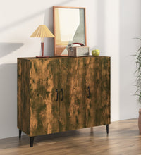 Sideboard Räuchereiche 90x34x80 cm Holzwerkstoff