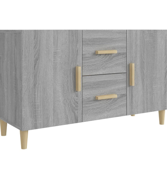 Sideboard Grau Sonoma 100x36x60 cm Holzwerkstoff