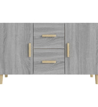 Sideboard Grau Sonoma 100x36x60 cm Holzwerkstoff