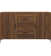 Sideboard Braun Eichen-Optik 100x36x60 cm Holzwerkstoff