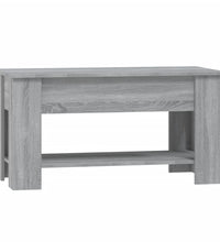 Couchtisch Grau Sonoma 101x49x52 cm Holzwerkstoff