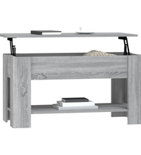 Couchtisch Grau Sonoma 101x49x52 cm Holzwerkstoff