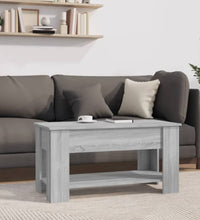 Couchtisch Grau Sonoma 101x49x52 cm Holzwerkstoff