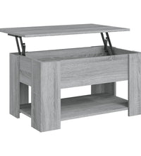 Couchtisch Grau Sonoma 79x49x41 cm Holzwerkstoff