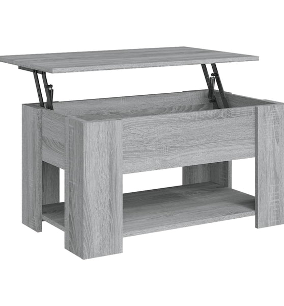 Couchtisch Grau Sonoma 79x49x41 cm Holzwerkstoff