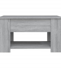 Couchtisch Grau Sonoma 79x49x41 cm Holzwerkstoff