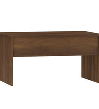 Couchtisch Braun Eichen-Optik 80x50,5x41,5 cm Holzwerkstoff