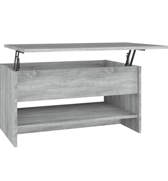 Couchtisch Grau Sonoma 80x50x40 cm Holzwerkstoff