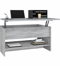 Couchtisch Grau Sonoma 80x50x40 cm Holzwerkstoff