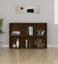 Bücherregal/Sideboard Braun Eichen-Optik 66x30x98 cm