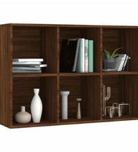 Bücherregal/Sideboard Braun Eichen-Optik 66x30x98 cm