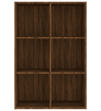 Bücherregal/Sideboard Braun Eichen-Optik 66x30x98 cm