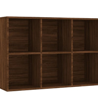 Bücherregal/Sideboard Braun Eichen-Optik 66x30x98 cm