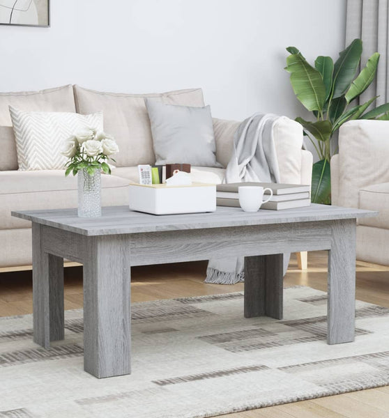 Couchtisch Grau Sonoma 100x60x42 cm Holzwerkstoff