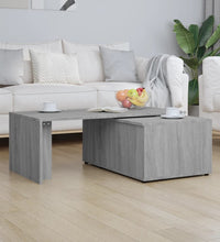 Couchtisch Grau Sonoma 150x50x35 cm Holzwerkstoff