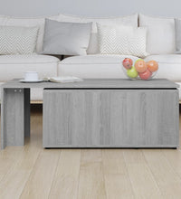 Couchtisch Grau Sonoma 150x50x35 cm Holzwerkstoff