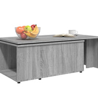 Couchtisch Grau Sonoma 150x50x35 cm Holzwerkstoff