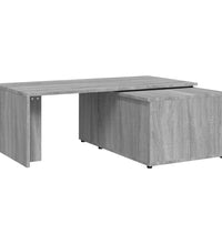 Couchtisch Grau Sonoma 150x50x35 cm Holzwerkstoff