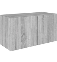 Wandschrank Grau Sonoma 80x39x40 cm Holzwerkstoff