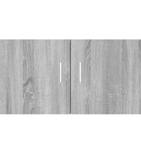 Wandschrank Grau Sonoma 80x39x40 cm Holzwerkstoff