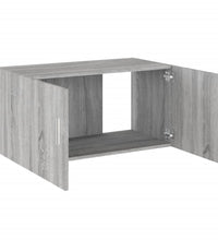 Wandschrank Grau Sonoma 80x39x40 cm Holzwerkstoff