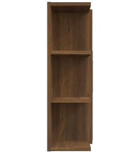 Bad-Spiegelschrank Braun Eiche-Optik 80x20,5x64cm Holzwerkstoff