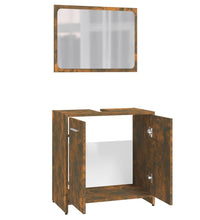 Badmöbel-Set Räuchereiche Holzwerkstoff