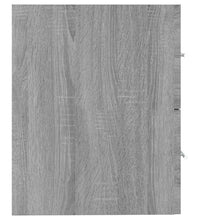 Waschbeckenschrank Grau Sonoma 60x38,5x48 cm Holzwerkstoff