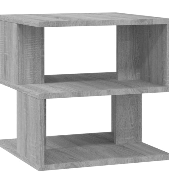 Beistelltisch Grau Sonoma 40x40x40 cm Holzwerkstoff