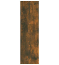 Wandregal Räuchereiche 75x16x55 cm Holzwerkstoff