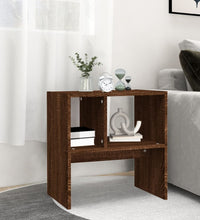 Beistelltisch Braun Eichen-Optik 50x30x50 cm Holzwerkstoff