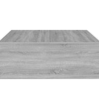 Couchtisch Grau Sonoma 100x100x35 cm Holzwerkstoff