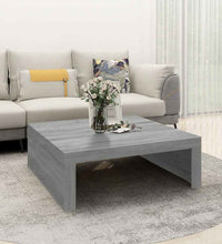 Couchtisch Grau Sonoma 100x100x35 cm Holzwerkstoff