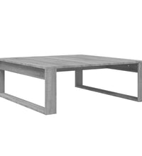 Couchtisch Grau Sonoma 100x100x35 cm Holzwerkstoff