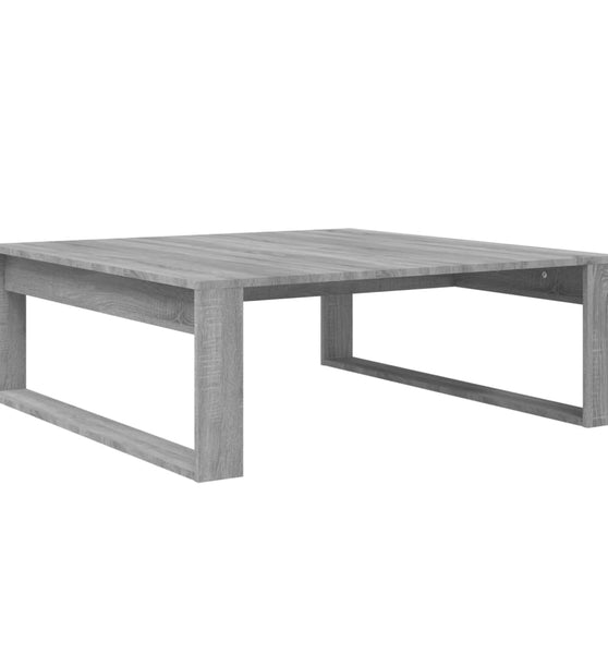 Couchtisch Grau Sonoma 100x100x35 cm Holzwerkstoff