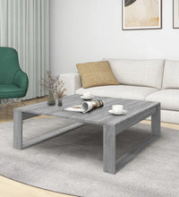 Couchtisch Grau Sonoma 100x100x35 cm Holzwerkstoff