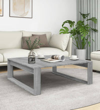 Couchtisch Grau Sonoma 100x100x35 cm Holzwerkstoff