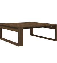 Couchtisch Braun Eichen-Optik 100x100x35 cm Holzwerkstoff