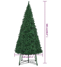 Künstlicher Weihnachtsbaum mit Ständer 500 cm Grün
