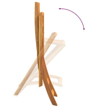 Garten-Barhocker 2 Stk. Klappbar Massivholz Akazie