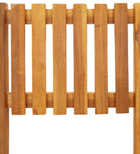 Garten-Barhocker 2 Stk. Klappbar Massivholz Akazie