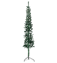 Künstlicher Halb-Weihnachtsbaum mit Ständer Schlank Grün 120 cm