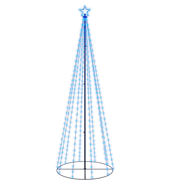LED-Weihnachtsbaum Kegelform Blau 310 LEDs 100x300 cm
