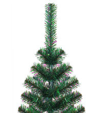 Künstlicher Weihnachtsbaum Schillernde Spitzen Grün 240 cm PVC