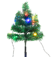 Wegbeleuchtung Weihnachtsbäume 6 Stk. Mehrfarbig LEDs 45 cm PVC