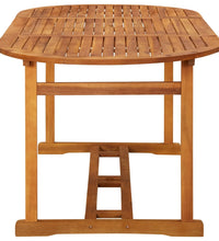 7-tlg. Garten-Essgruppe mit Kissen Grau