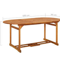 7-tlg. Garten-Essgruppe mit Kissen Grau