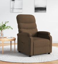 Relaxsessel Braun Stoff