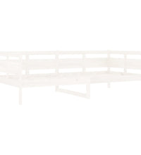 Tagesbett Weiß Massivholz Kiefer 90x200 cm